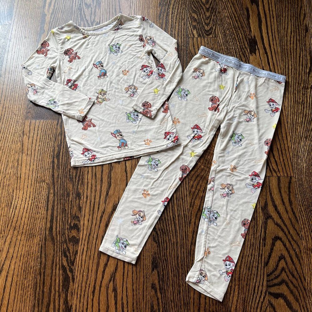 Bellabub Bear x Paw Patrol Bamboo Pajamas (5T)